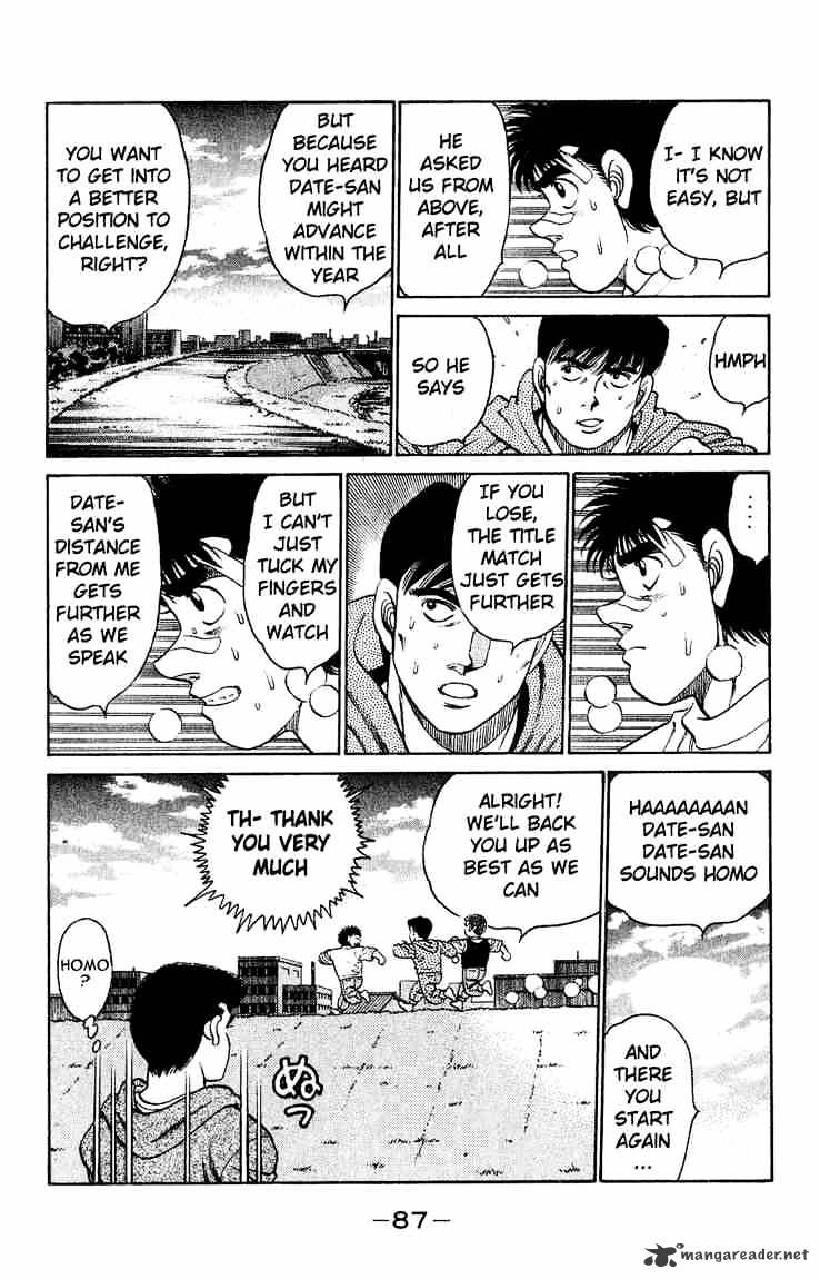 Hajime no Ippo: Fighting Spirit, Chapter 119 image 05